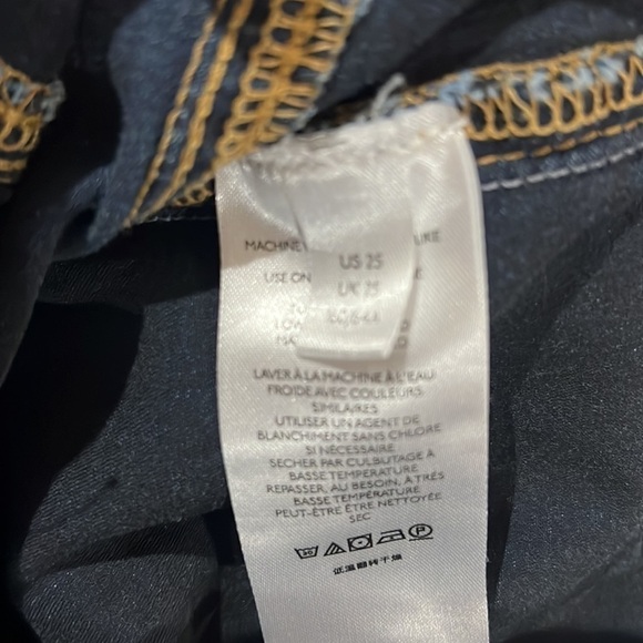 We The Free Split Hem Jeans Woman's Size 25 - Picture 5 of 6